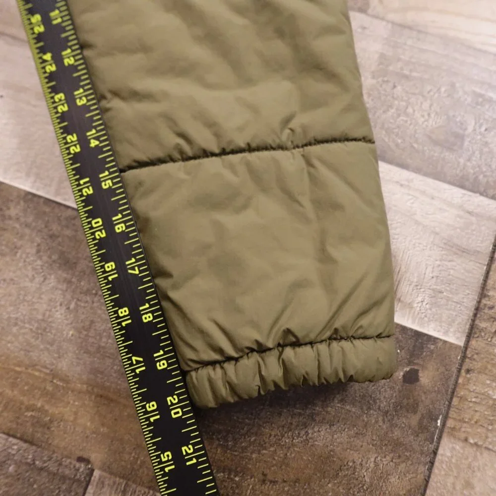 REI Co-op Puffer‎ Jacket Boys Large Olive Green Insulated FAIR